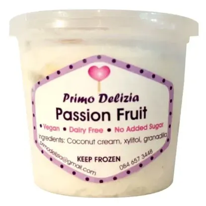 VEGAN ICE CREAM - PASSION FRUIT 125ml