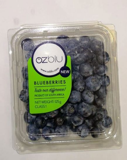 OZBLU BLUEBERRIES 125g