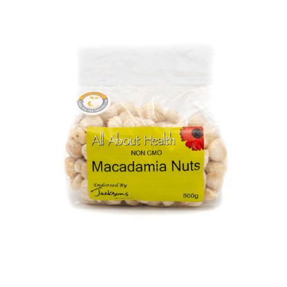 ALL ABOUT HEALTH MACADAMIA NUTS 500g