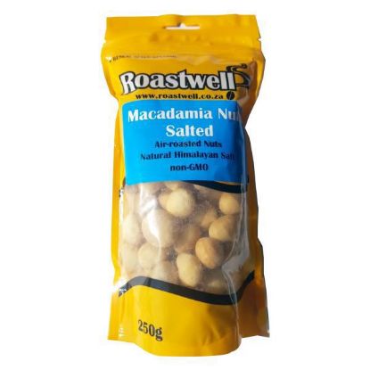 RWELL MACADAMIA NUTS SALTED 250g