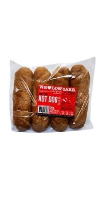 WE LOVE LOW CARB HOTDOG ROLLS 200g