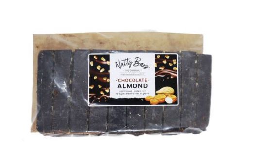 NUTTY BARS CHOCOLATE ALMOND 10`s