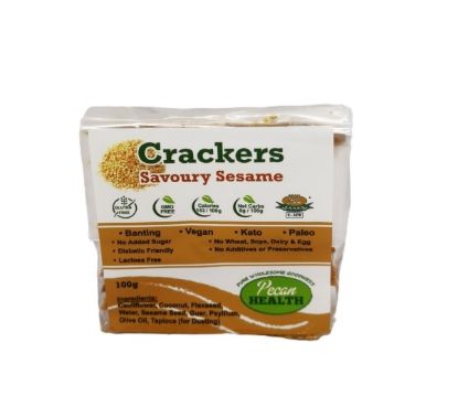 CRACKER SAVOURY SESAME 100g