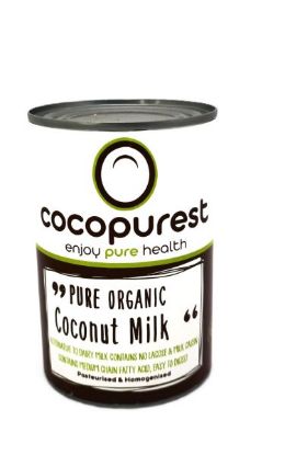 COCOPURE CAN MILK 400ml