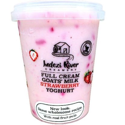 GOATS MILK YOGHURT STRAWBERRY 500g