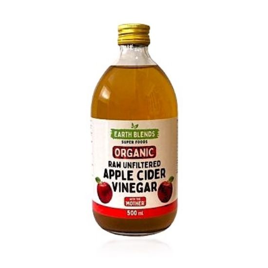 EARTHBLENDS ORG APPLE CIDER VINEGAR 500ml